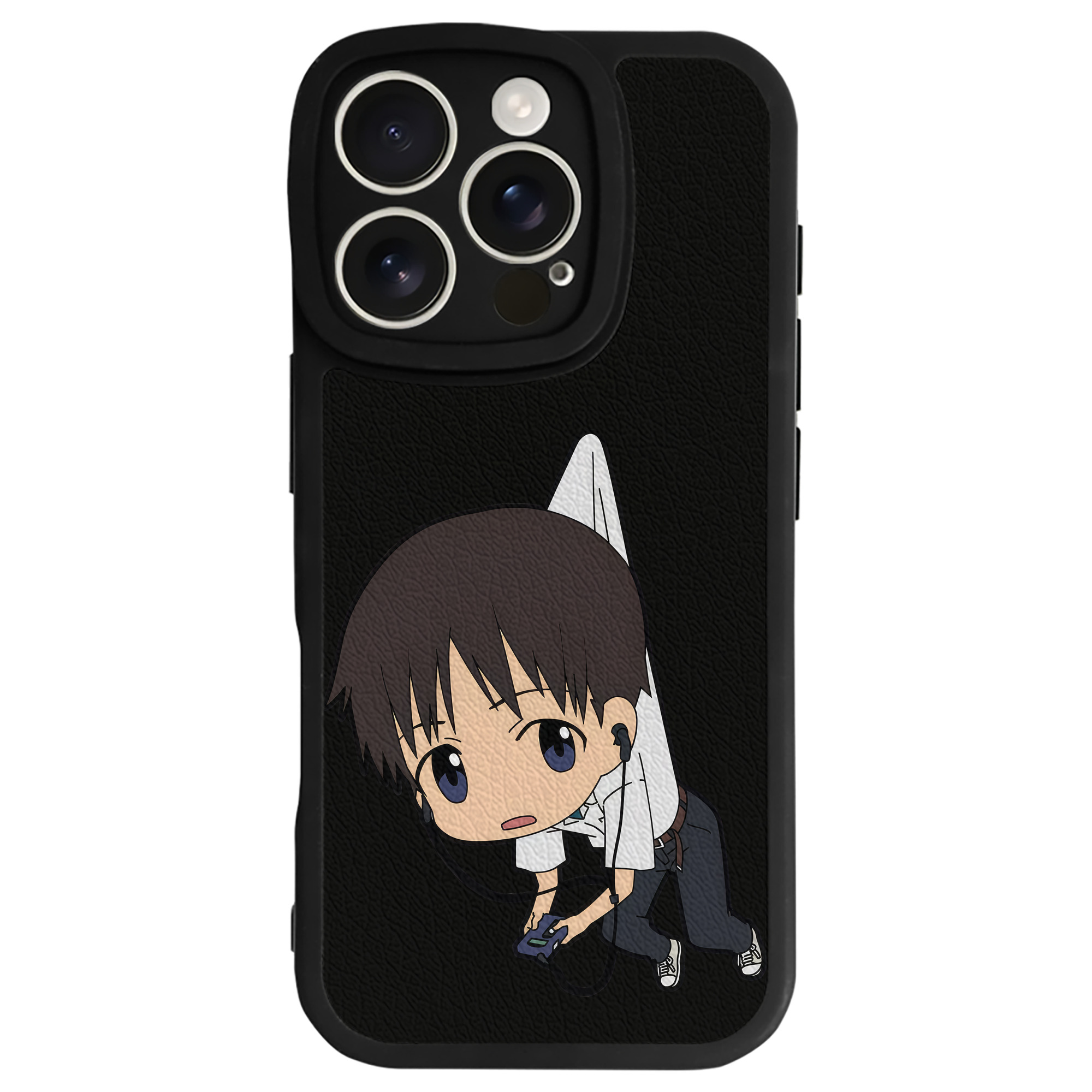 （画像用） EVA 新世紀エヴァンゲリオン 【iPhone 16シリーズ対応】シリコンスマホケース（レザー調） 材質：シリコン